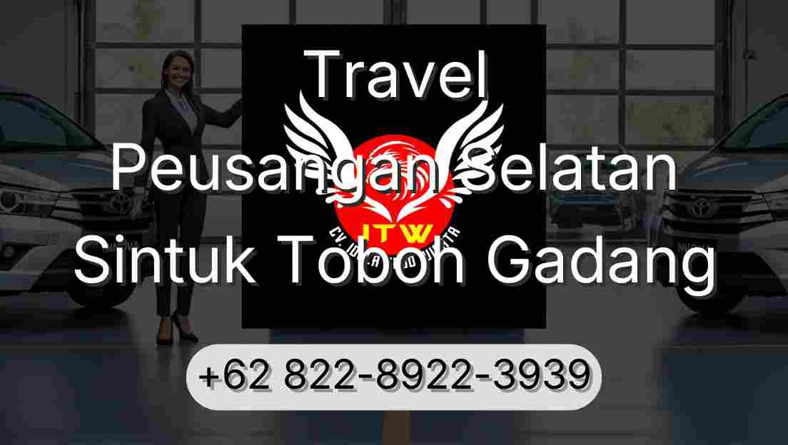 Travel Peusangan Selatan Sintuk Toboh Gadang