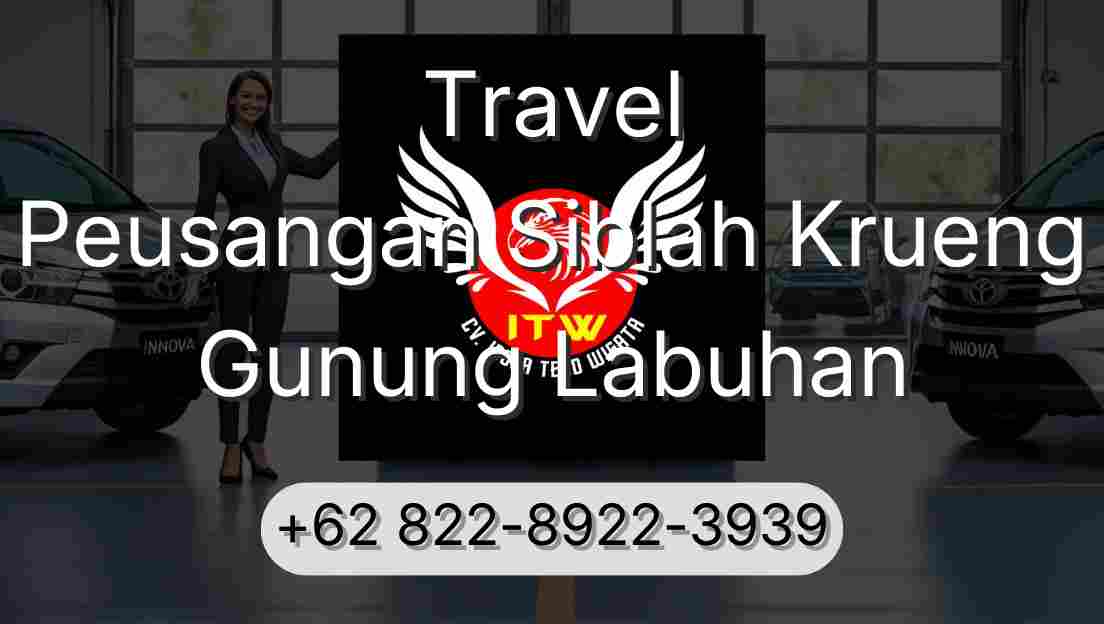 Travel Peusangan Siblah Krueng Gunung Labuhan