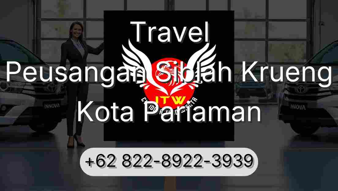 Travel Peusangan Siblah Krueng Kota Pariaman