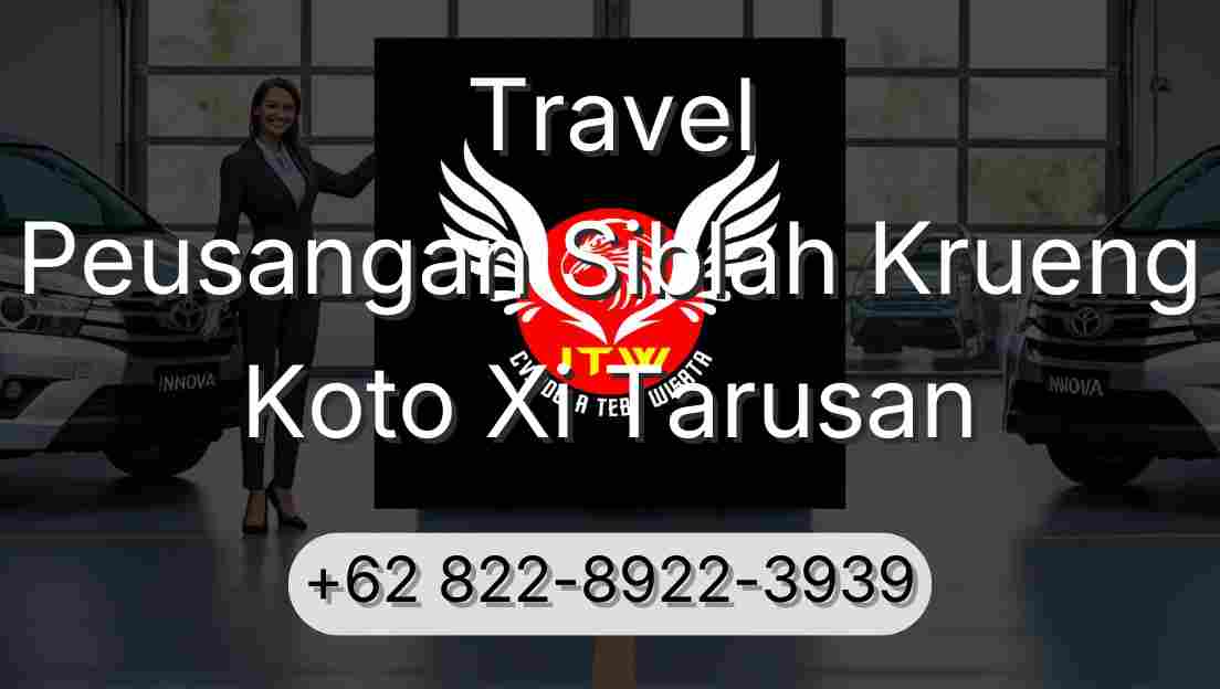 Travel Peusangan Siblah Krueng Koto Xi Tarusan