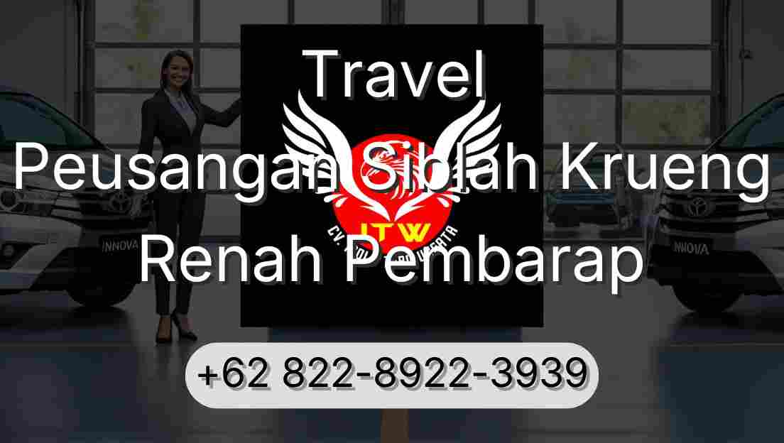 Travel Peusangan Siblah Krueng Renah Pembarap