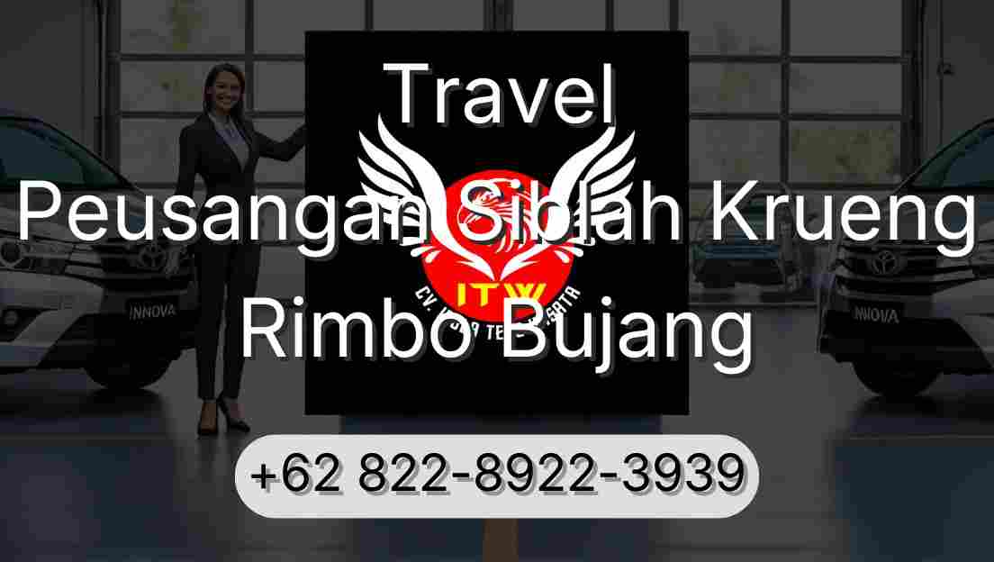 Travel Peusangan Siblah Krueng Rimbo Bujang