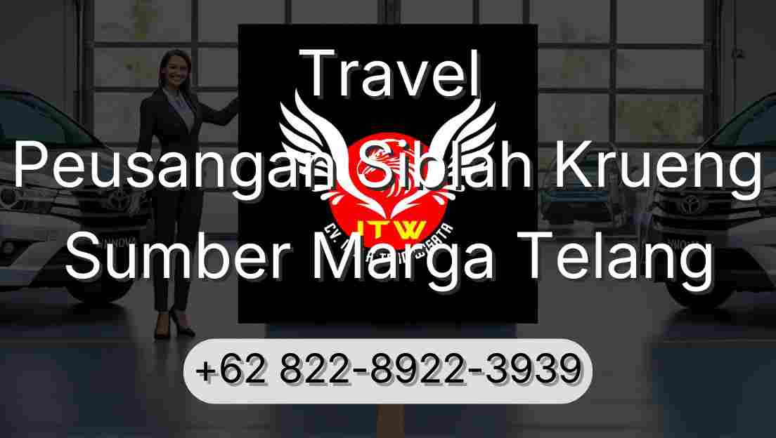 Travel Peusangan Siblah Krueng Sumber Marga Telang