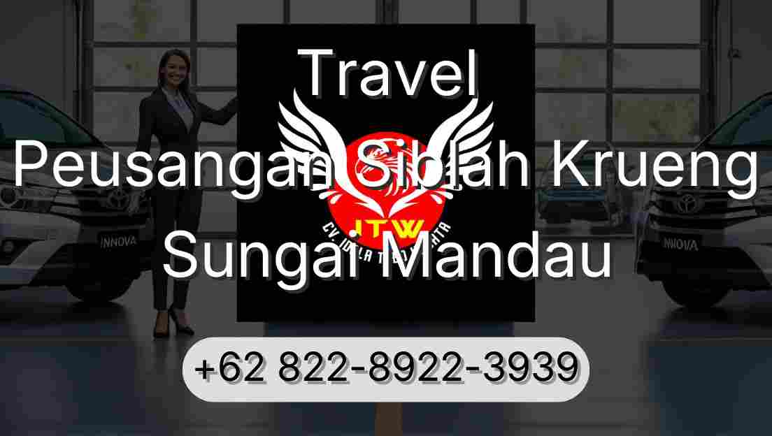Travel Peusangan Siblah Krueng Sungai Mandau