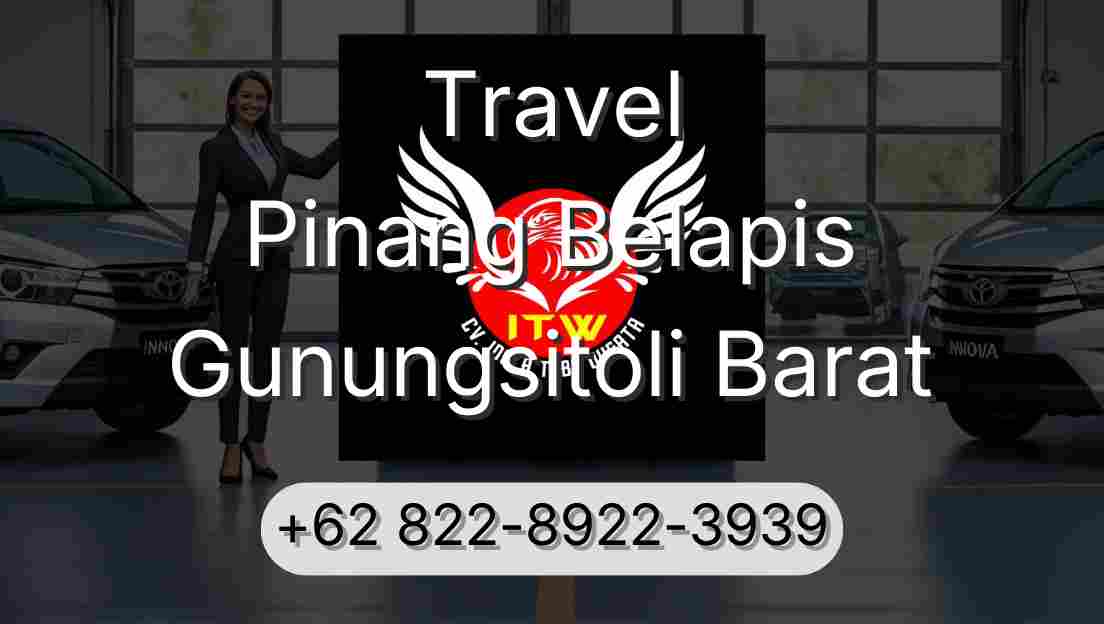 Travel Pinang Belapis Gunungsitoli Barat