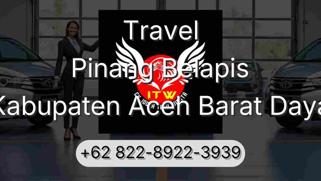 Travel Pinang Belapis Kabupaten Aceh Barat Daya