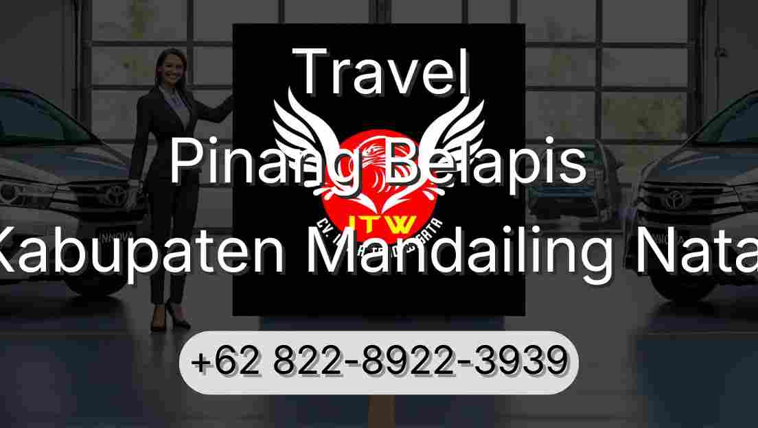 Travel Pinang Belapis Kabupaten Mandailing Natal