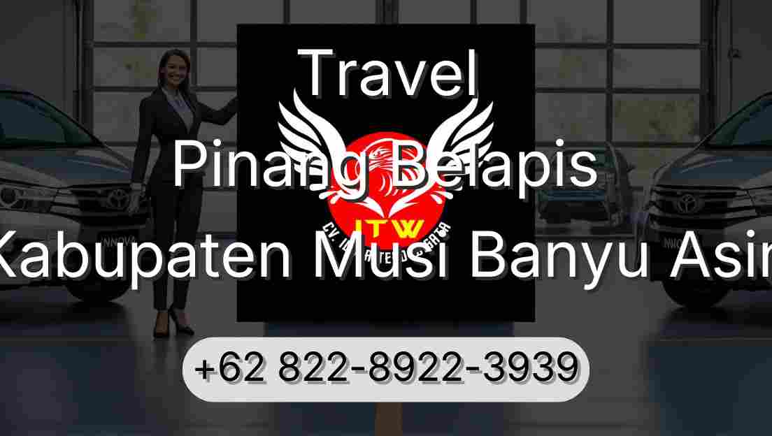 Travel Pinang Belapis Kabupaten Musi Banyu Asin