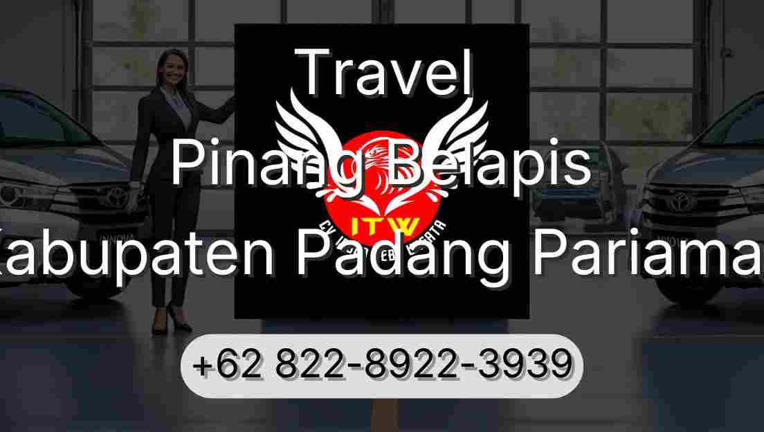 Travel Pinang Belapis Kabupaten Padang Pariaman