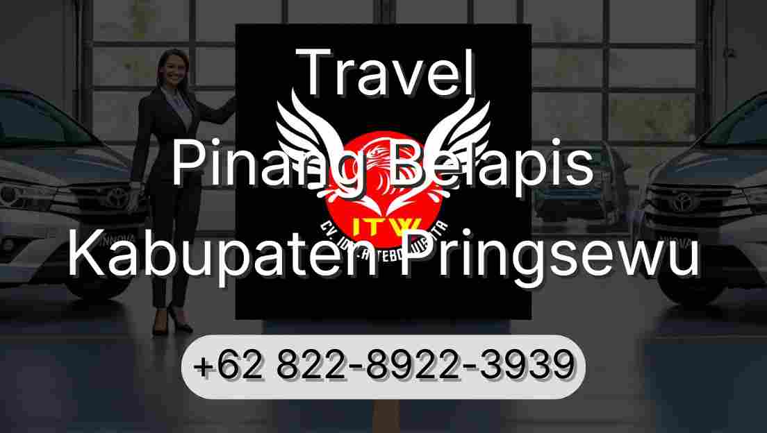 Travel Pinang Belapis Kabupaten Pringsewu