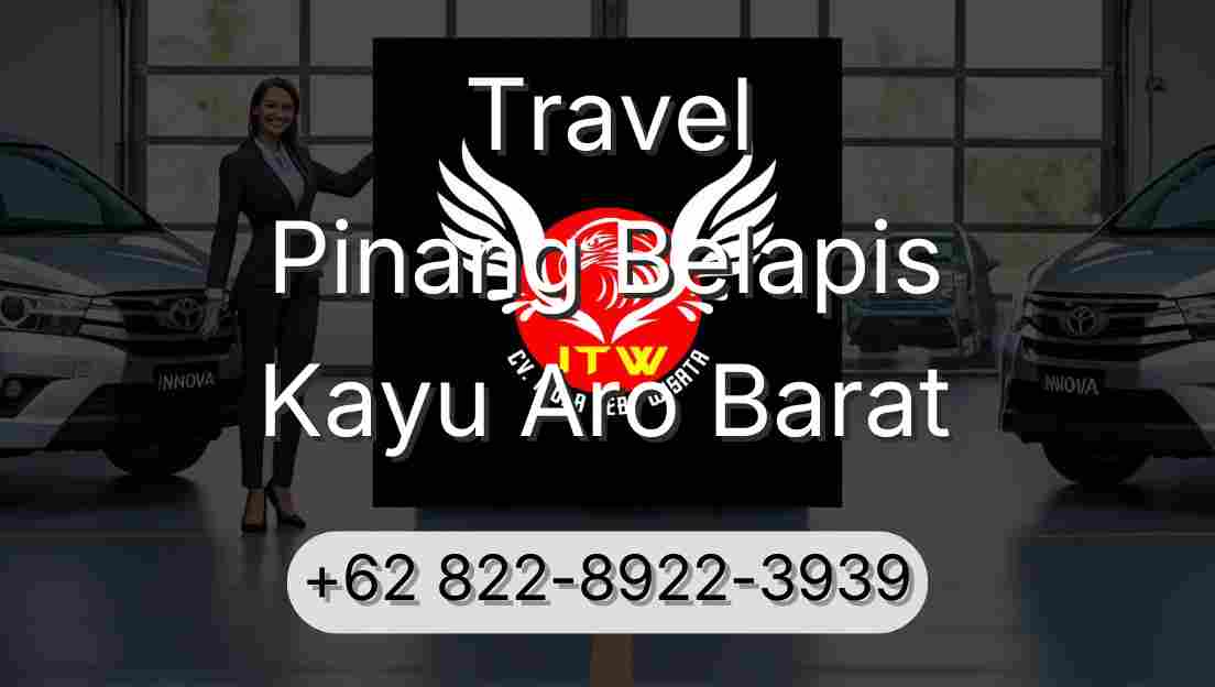Travel Pinang Belapis Kayu Aro Barat
