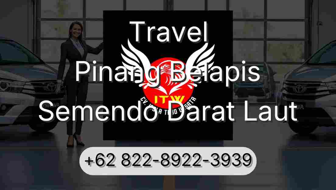 Travel Pinang Belapis Semendo Darat Laut