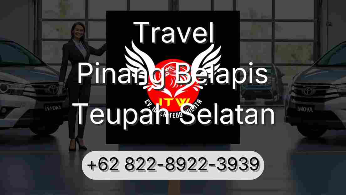Travel Pinang Belapis Teupah Selatan