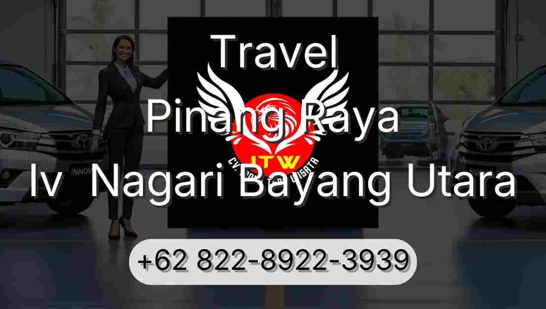 Travel Pinang Raya Iv  Nagari Bayang Utara