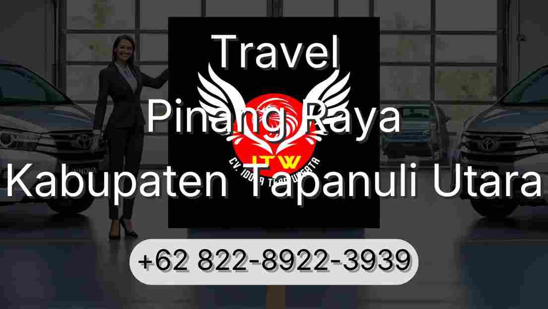 Travel Pinang Raya Kabupaten Tapanuli Utara