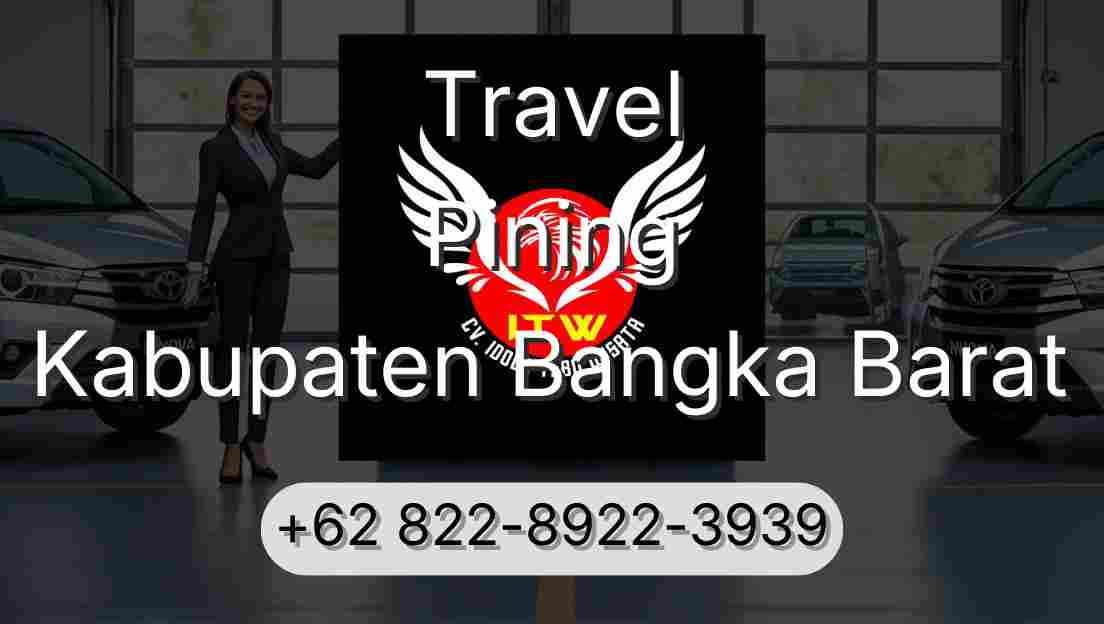 Travel Pining Kabupaten Bangka Barat