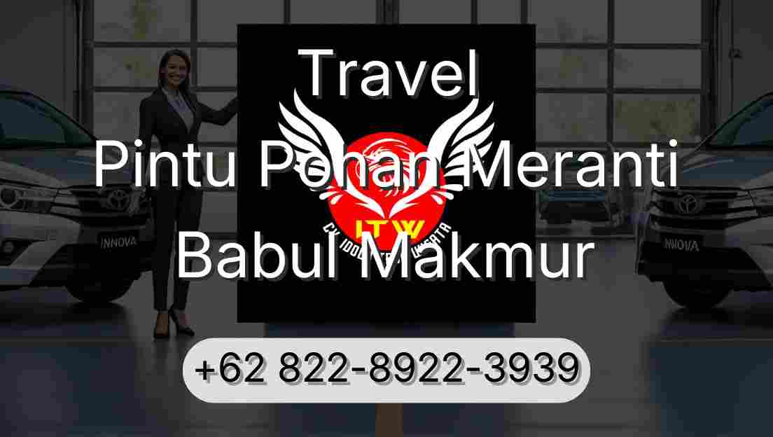 Travel Pintu Pohan Meranti Babul Makmur
