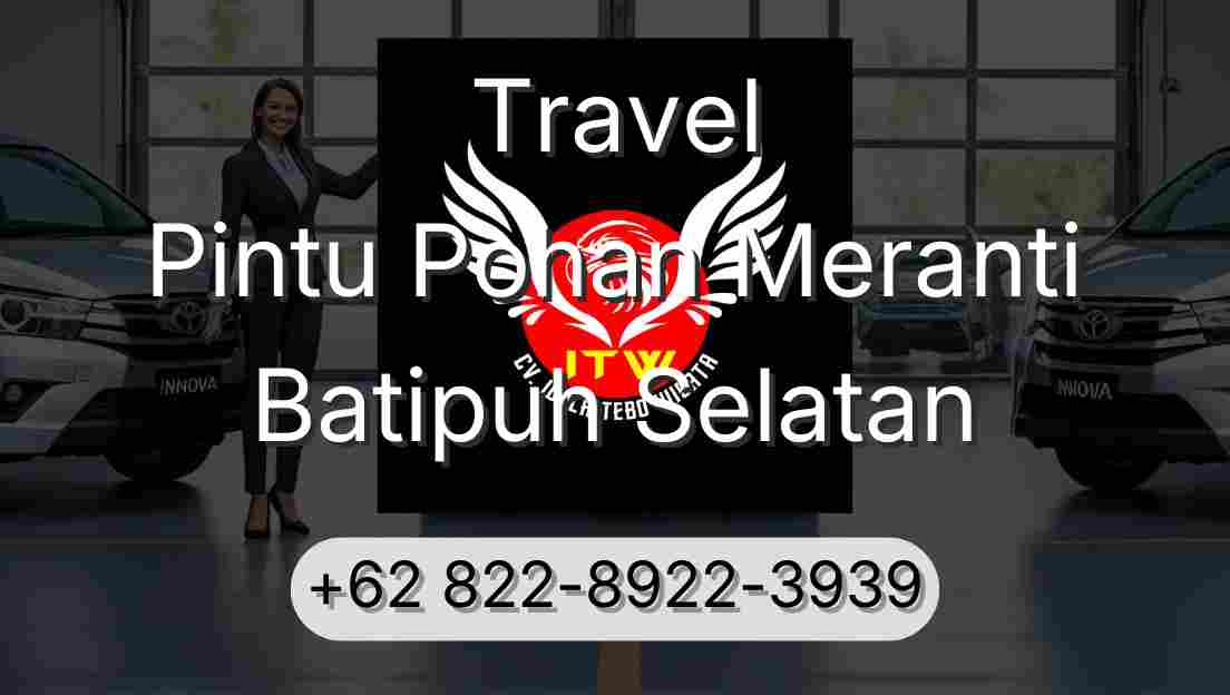 Travel Pintu Pohan Meranti Batipuh Selatan