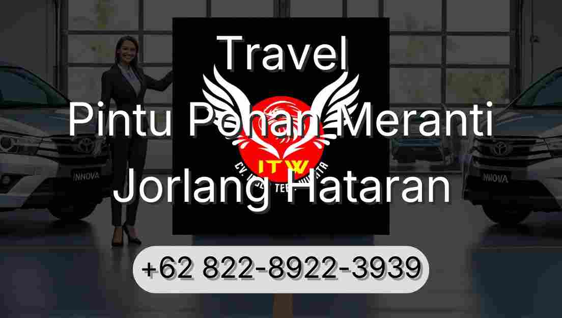 Travel Pintu Pohan Meranti Jorlang Hataran