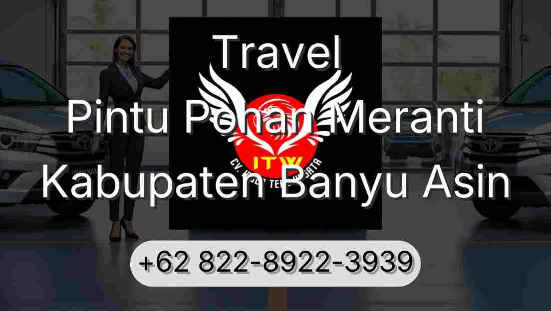 Travel Pintu Pohan Meranti Kabupaten Banyu Asin