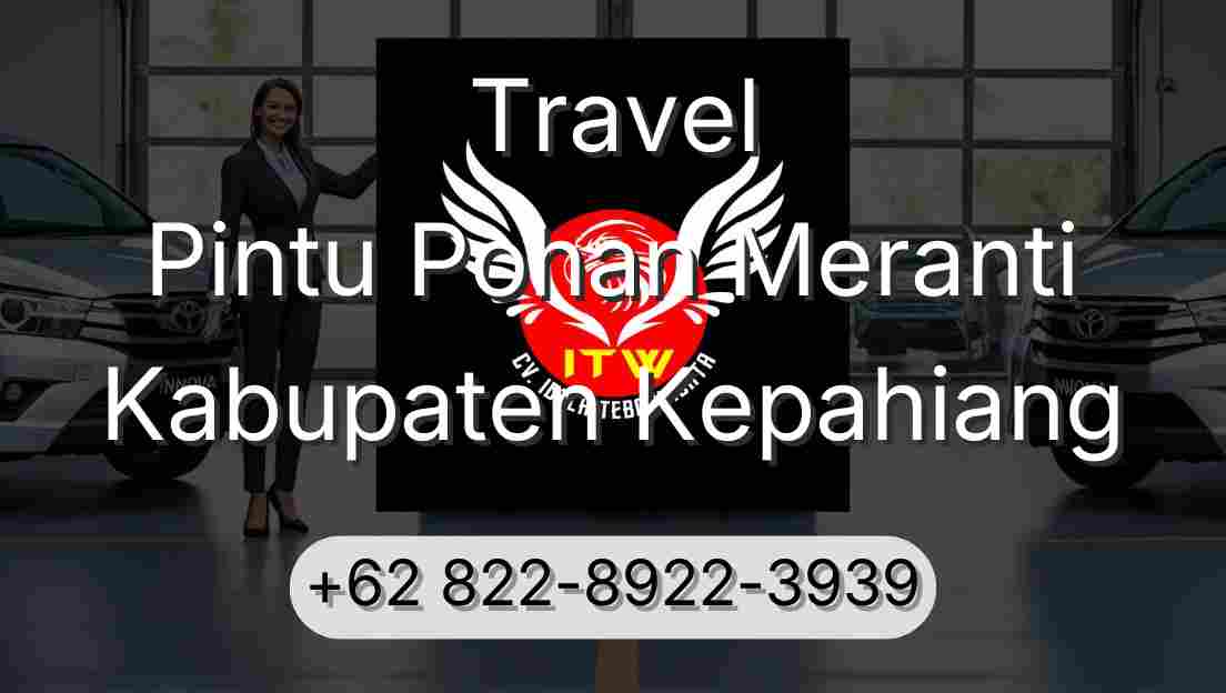 Travel Pintu Pohan Meranti Kabupaten Kepahiang