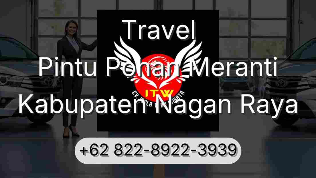 Travel Pintu Pohan Meranti Kabupaten Nagan Raya