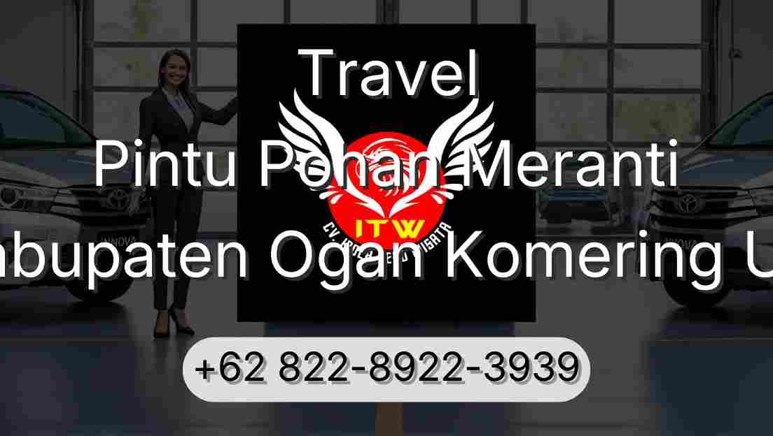 Travel Pintu Pohan Meranti Kabupaten Ogan Komering Ulu