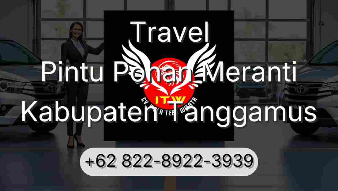 Travel Pintu Pohan Meranti Kabupaten Tanggamus