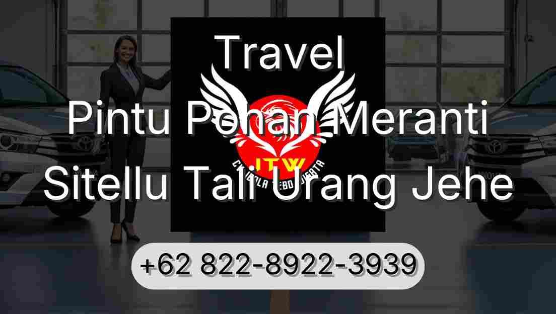 Travel Pintu Pohan Meranti Sitellu Tali Urang Jehe