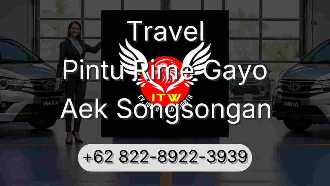 Travel Pintu Rime Gayo Aek Songsongan