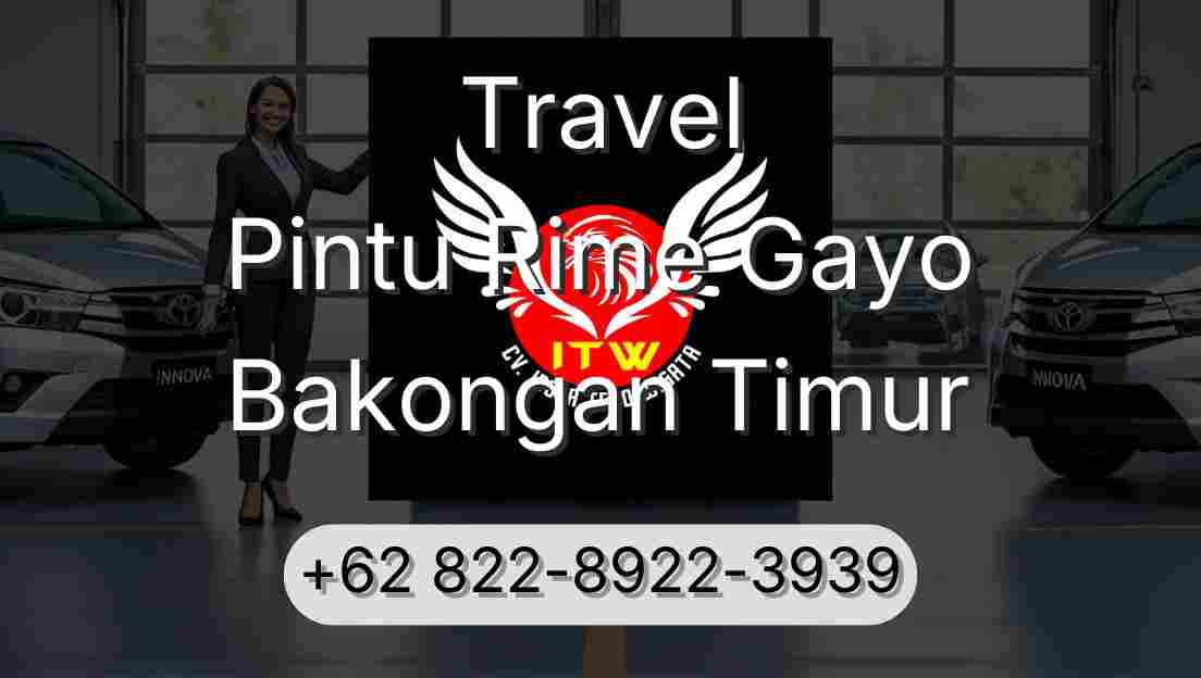 Travel Pintu Rime Gayo Bakongan Timur