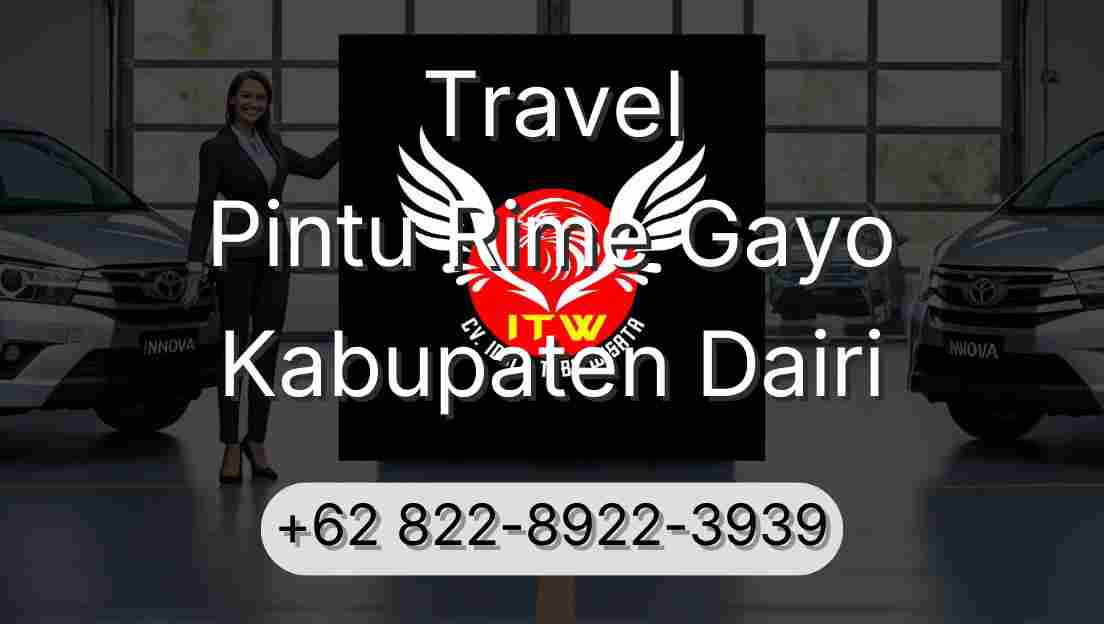 Travel Pintu Rime Gayo Kabupaten Dairi
