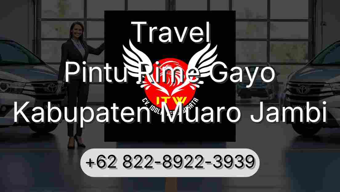 Travel Pintu Rime Gayo Kabupaten Muaro Jambi