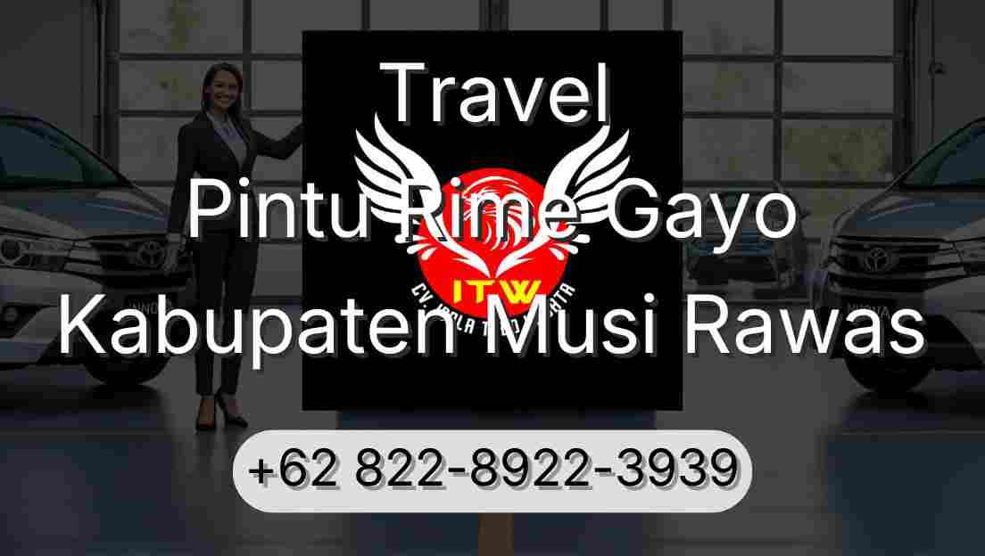 Travel Pintu Rime Gayo Kabupaten Musi Rawas