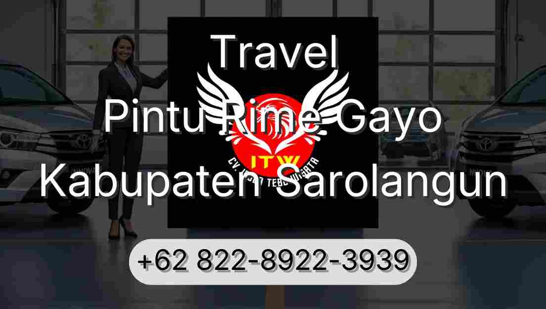 Travel Pintu Rime Gayo Kabupaten Sarolangun