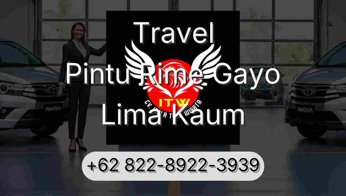 Travel Pintu Rime Gayo Lima Kaum