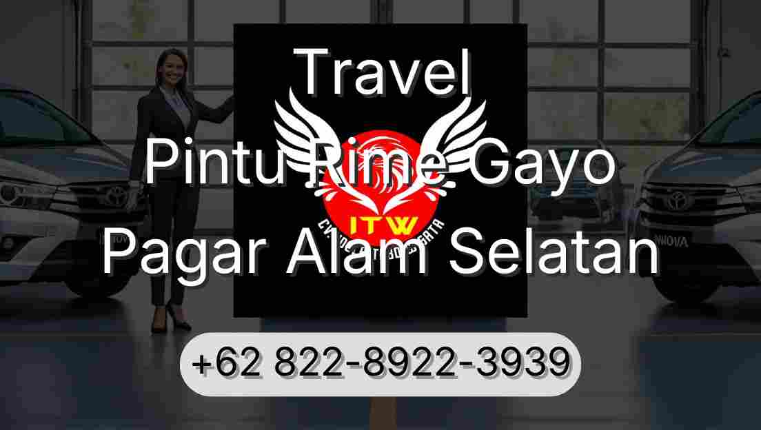 Travel Pintu Rime Gayo Pagar Alam Selatan