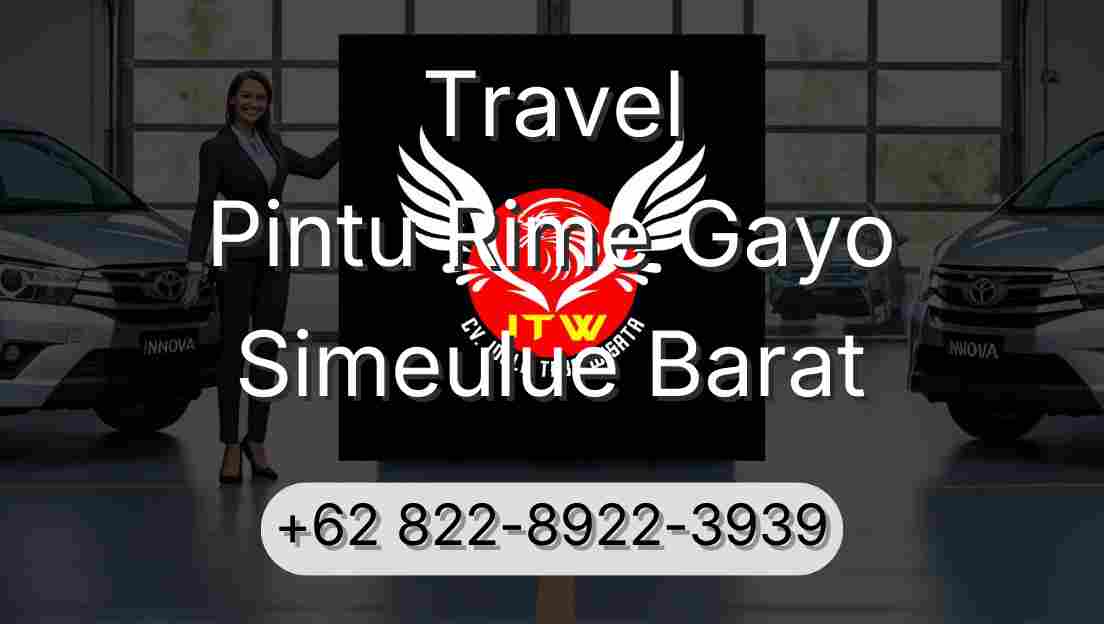 Travel Pintu Rime Gayo Simeulue Barat