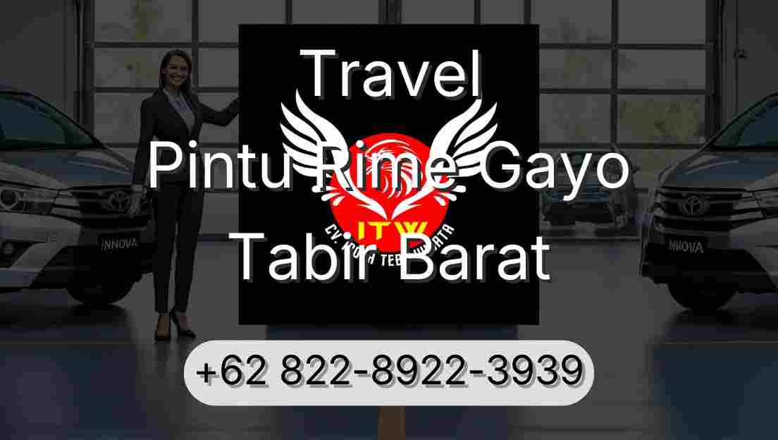 Travel Pintu Rime Gayo Tabir Barat