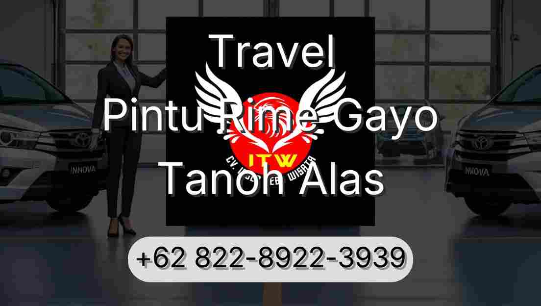 Travel Pintu Rime Gayo Tanoh Alas