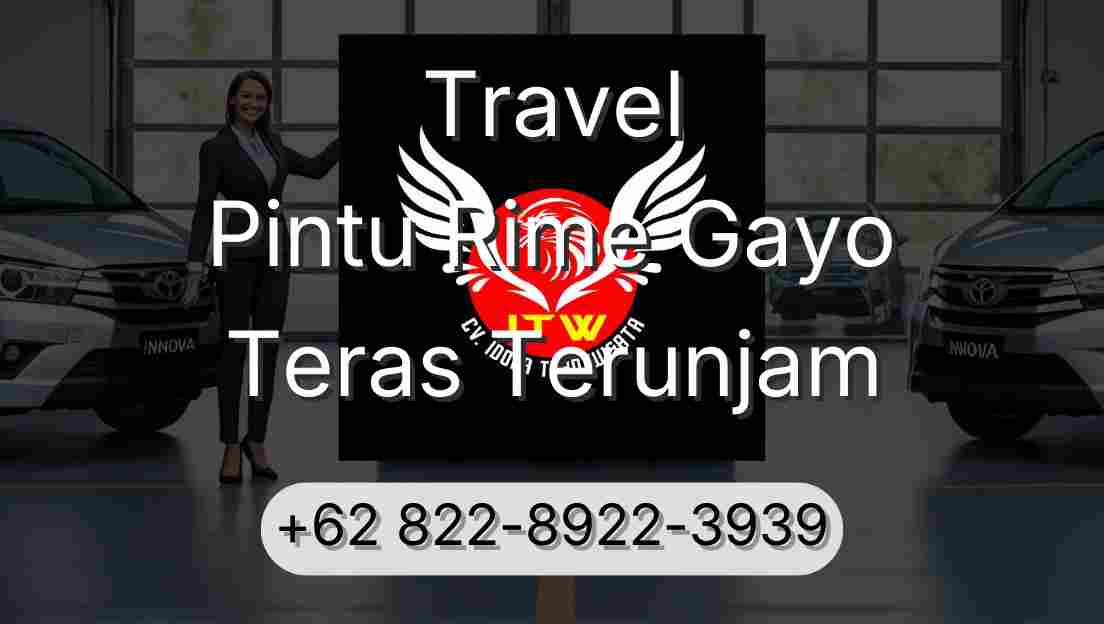 Travel Pintu Rime Gayo Teras Terunjam
