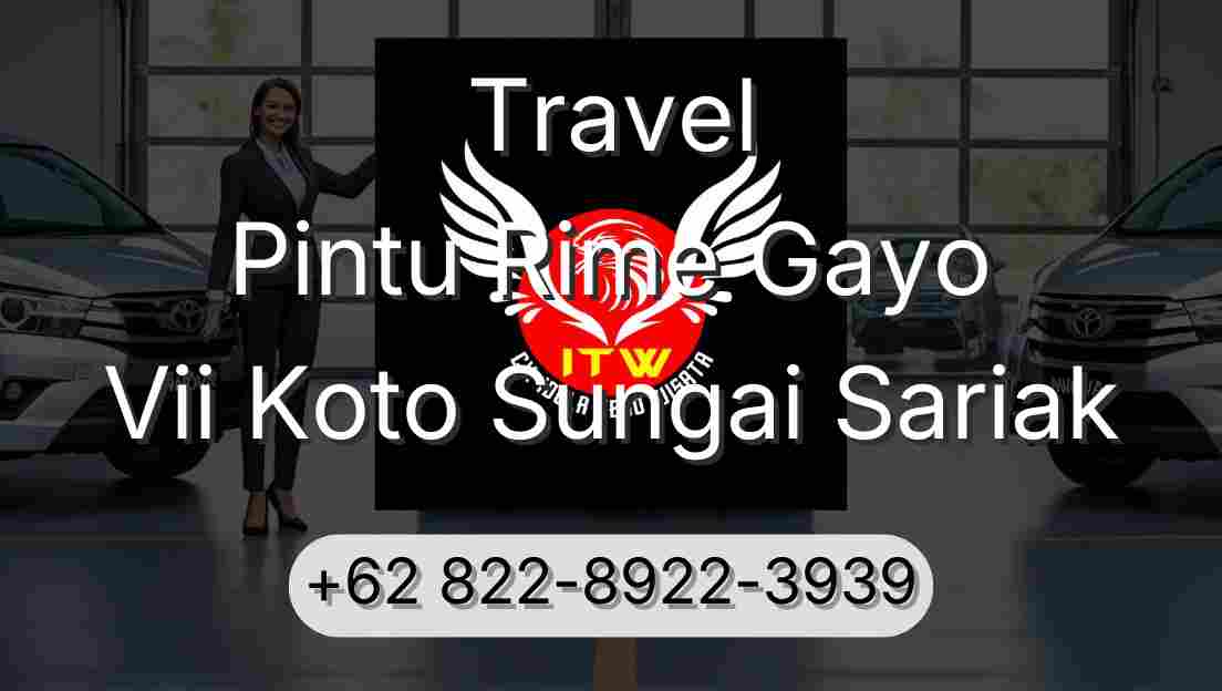 Travel Pintu Rime Gayo Vii Koto Sungai Sariak