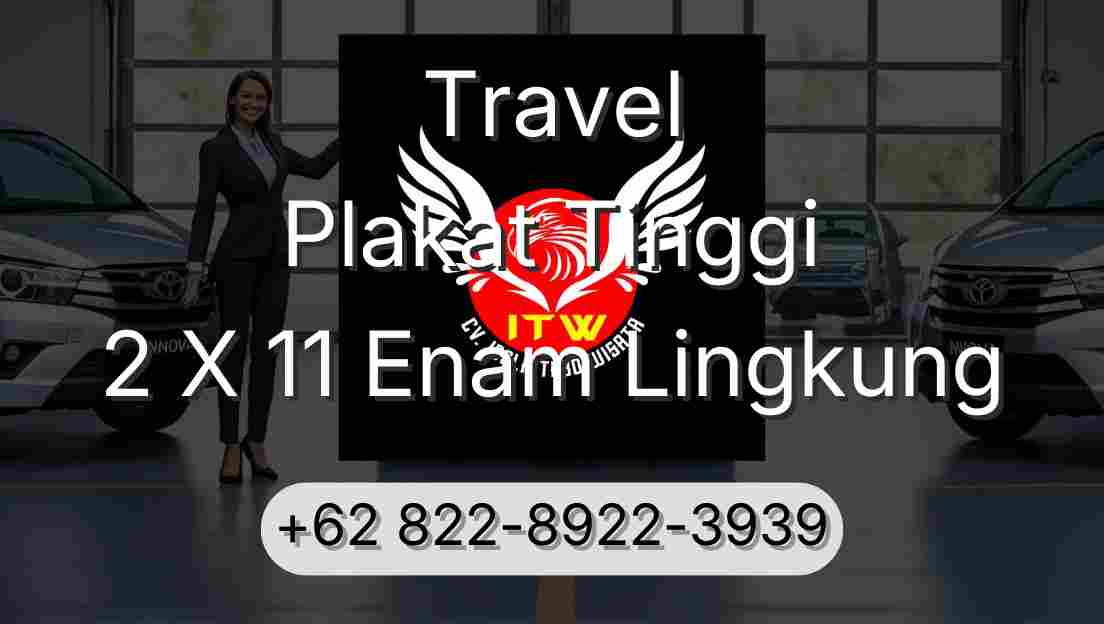Travel Plakat Tinggi 2 X 11 Enam Lingkung