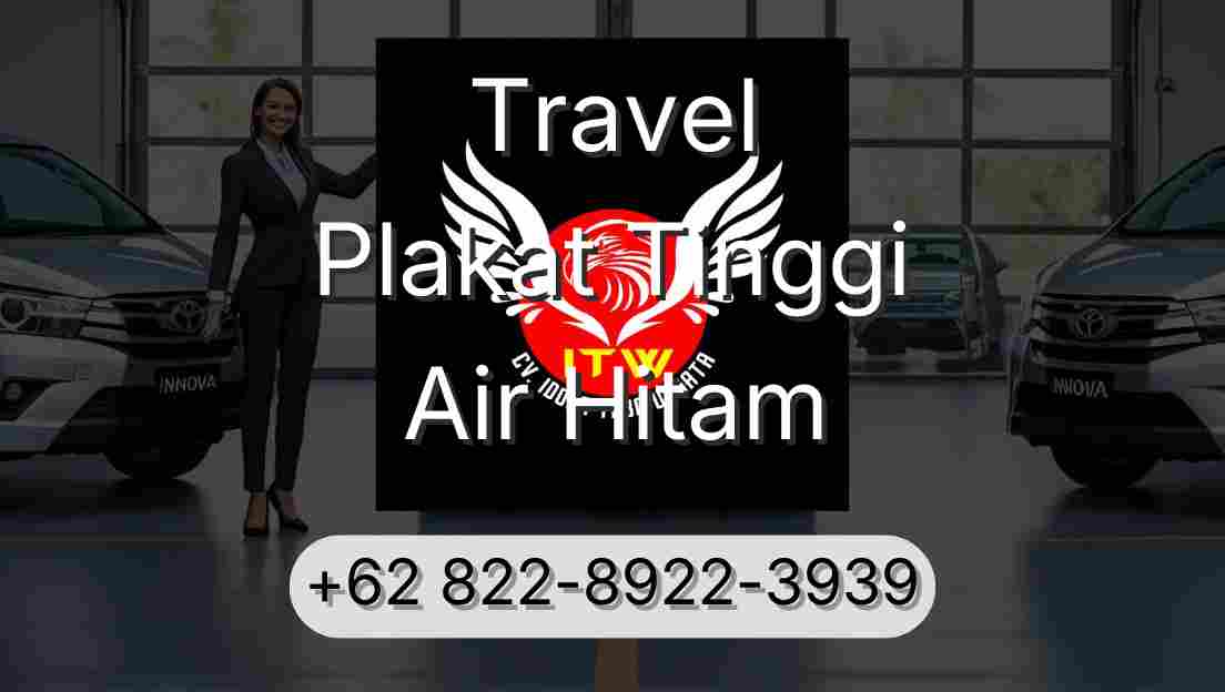 Travel Plakat Tinggi Air Hitam
