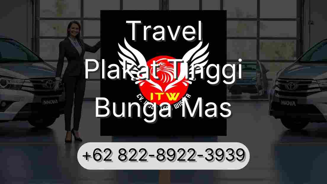 Travel Plakat Tinggi Bunga Mas