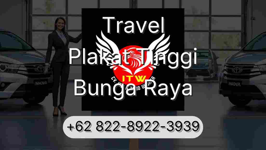 Travel Plakat Tinggi Bunga Raya