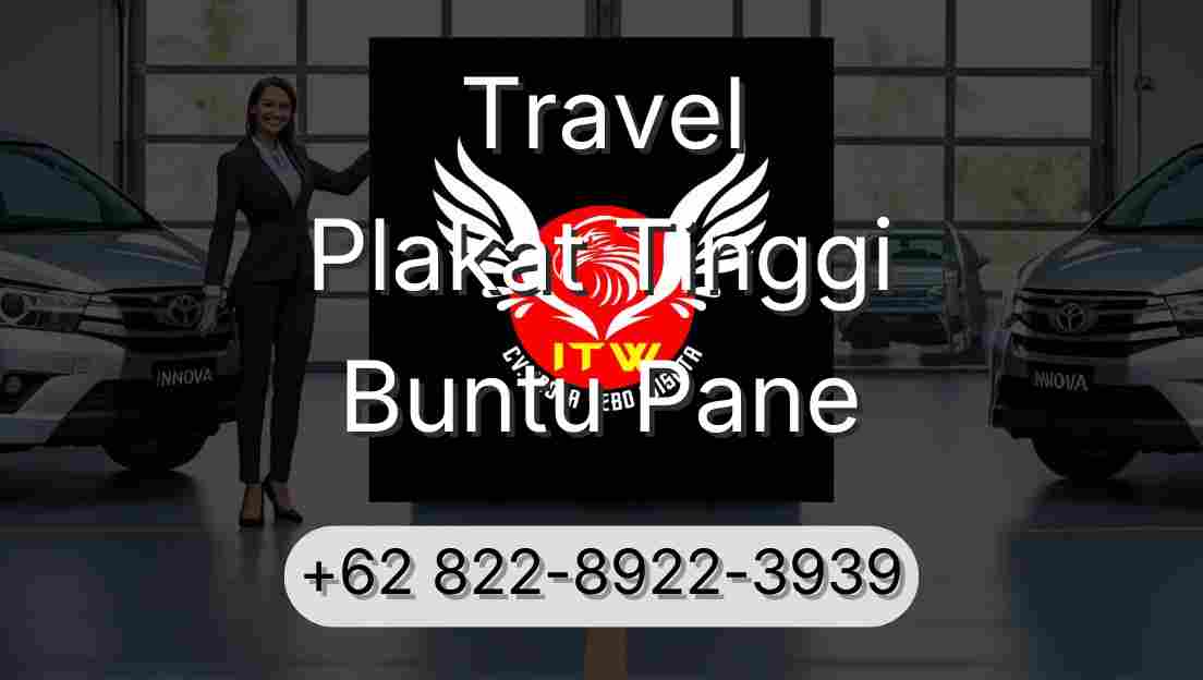 Travel Plakat Tinggi Buntu Pane