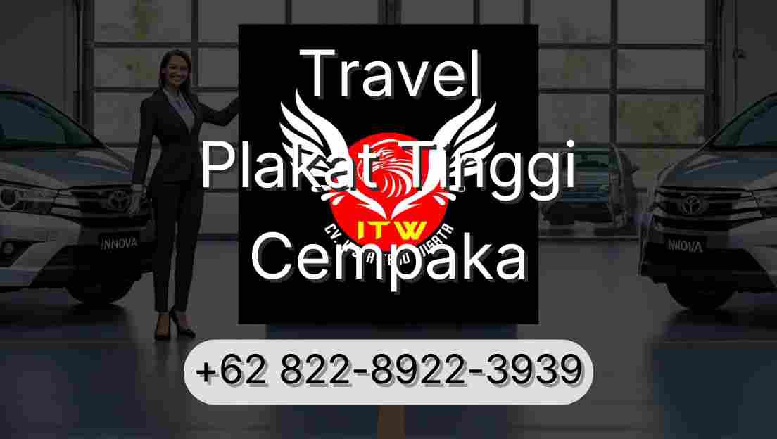 Travel Plakat Tinggi Cempaka
