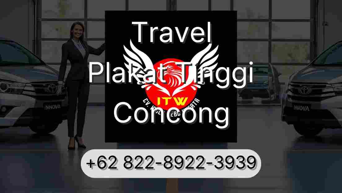 Travel Plakat Tinggi Concong