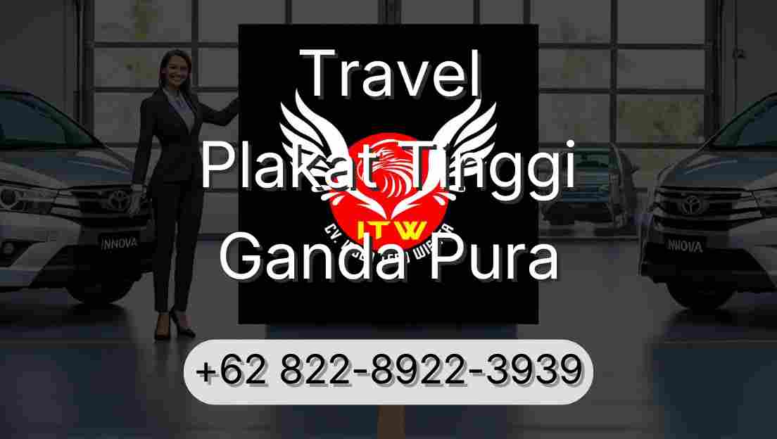 Travel Plakat Tinggi Ganda Pura